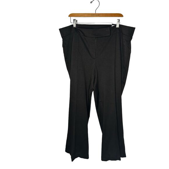 avenue womens plus ponte trouser modern fit average 18/20 pants brown - Picture 2 of 2